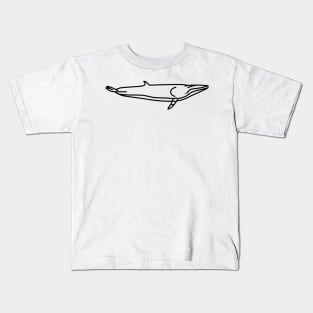 Minke Whale Kids T-Shirt